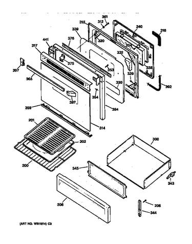 Door & drawer parts