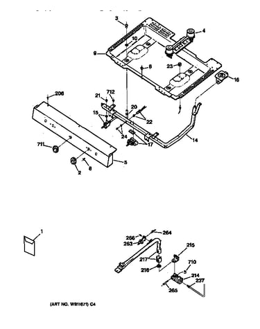 Gas & burner parts
