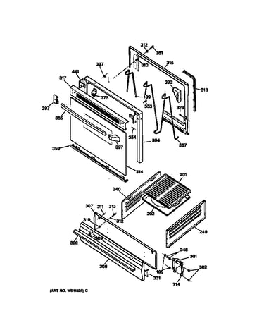 Door & drawer parts