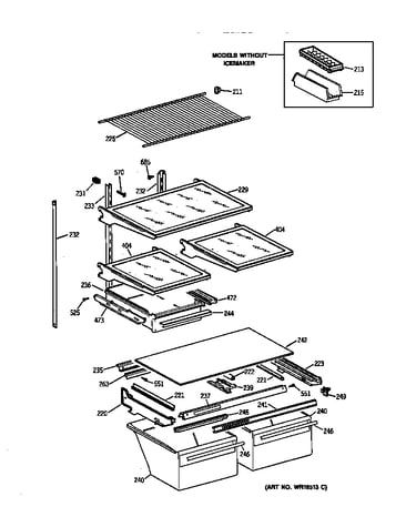 Shelf parts