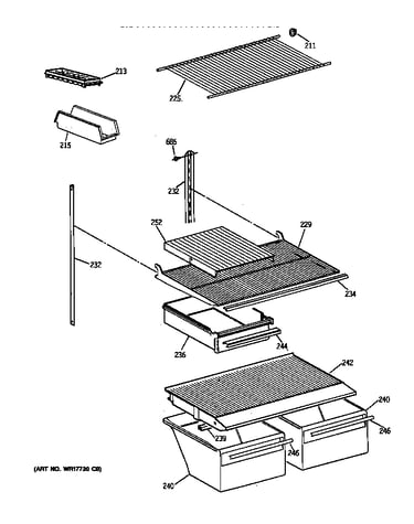 Shelf parts