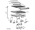 GE MTX18EABBRWW compartment separator parts diagram
