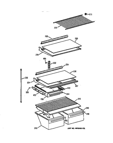 Shelf parts