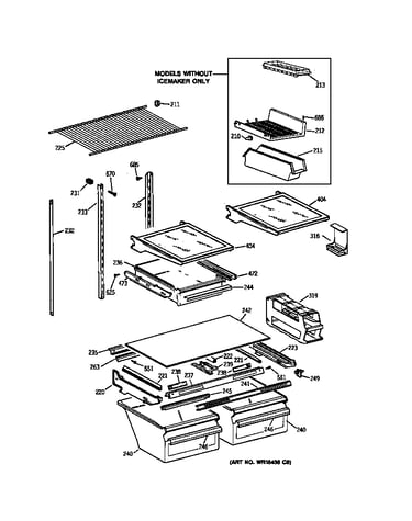 Shelf parts
