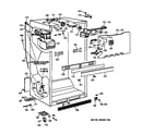 GE TBX18NIBARWW cabinet parts diagram