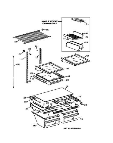 Shelf parts