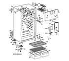 GE TBX14SYZHRWH cabinet diagram