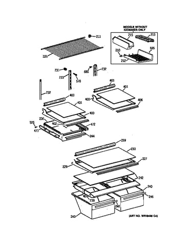 Shelf parts