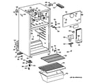 Hotpoint CTX14AYBFLAA cabinet diagram