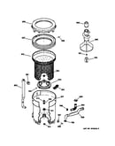 Tub, basket & agitator