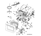 GE JE1640WA01 microwave diagram