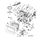 GE JE1650AA01 microwave diagram