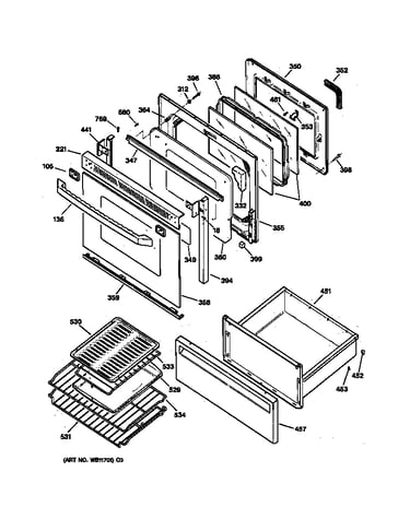 Door & drawer parts