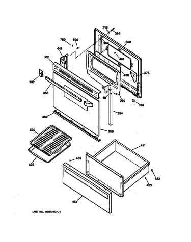 Door & drawer parts