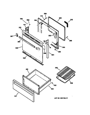 Door & drawer parts