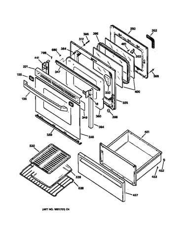 Door & drawer parts