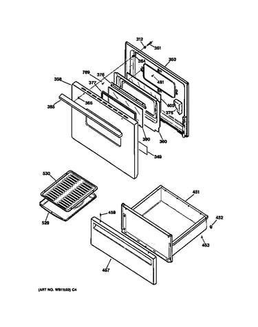Door & drawer parts