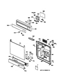 Escutcheon & door assembly