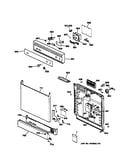 Escutcheon & door assembly