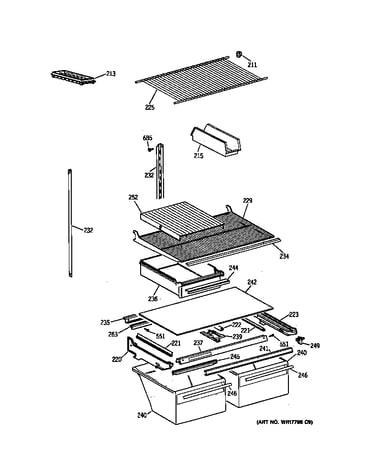 Shelf parts