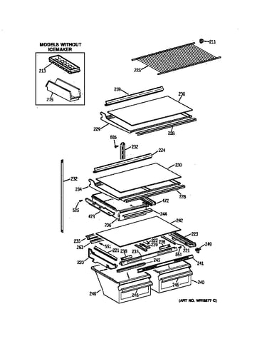Shelf parts