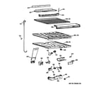 Hotpoint CTX21HABLRAA compartment separator parts diagram