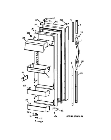 Fresh food door