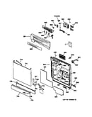 Escutcheon & door assembly