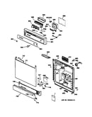 Escutcheon & door assembly