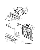 Escutcheon & door assembly