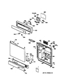 Escutcheon & door assembly