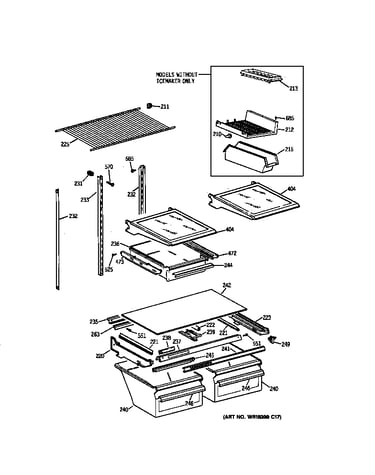 Shelf parts