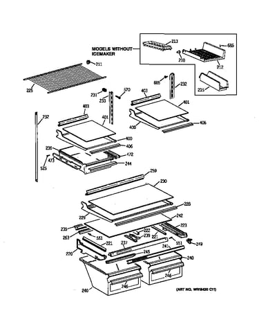 Shelf parts