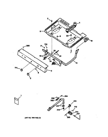 Gas & burner parts
