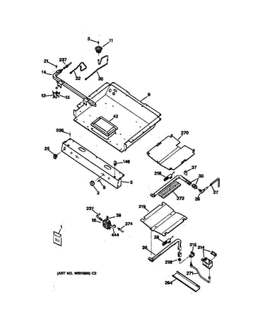 Gas burner parts