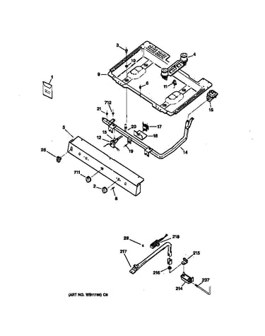 Gas & burner parts