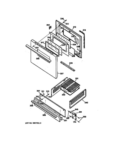 Door & drawer parts