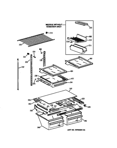 Shelf parts