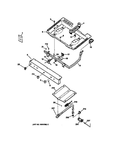 Gas & burner parts
