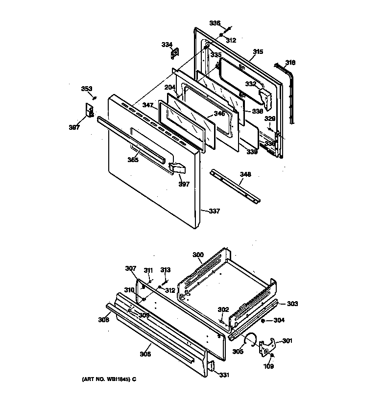 Door & drawer parts