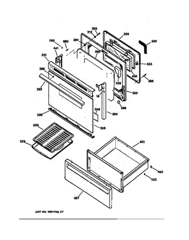 Door & drawer parts