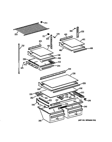Shelf parts