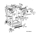 GE TBX22VABLRAA cabinet parts diagram