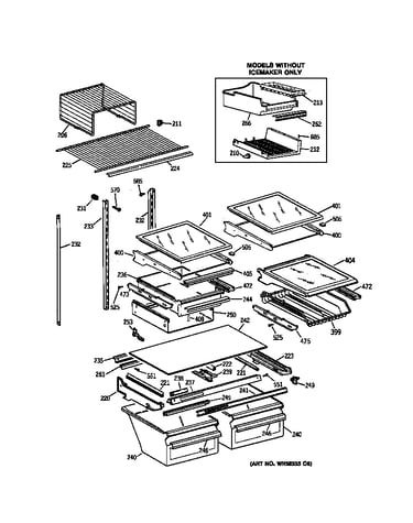 Shelf parts