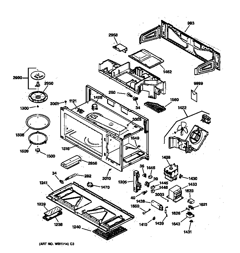 Base, stirrer & electronics