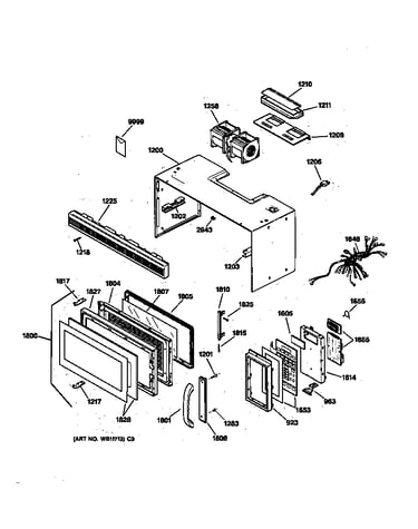 Case, door & controls