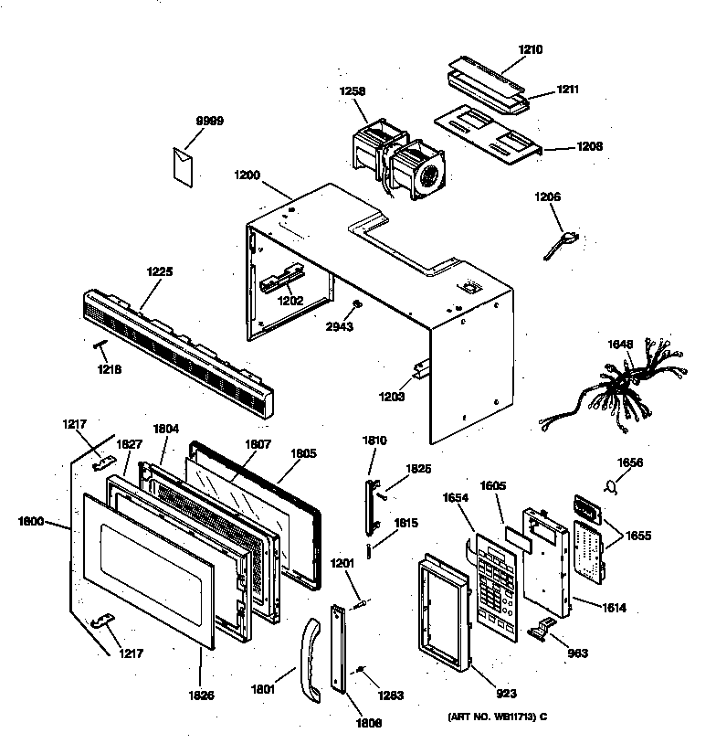 Case, door & controls