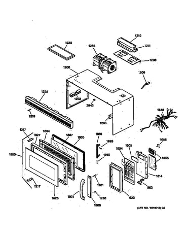 Case, door & controls