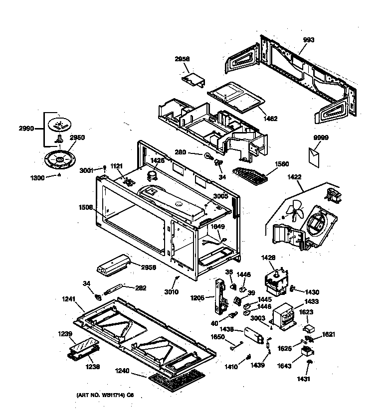 Base, stirrer & electronics