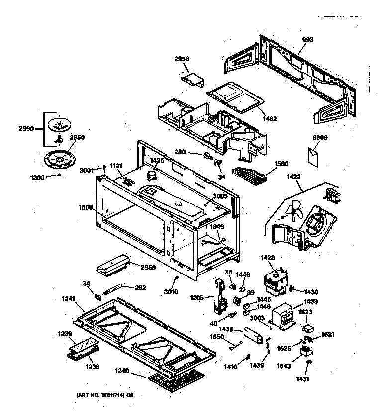 Base, stirrer & electronics